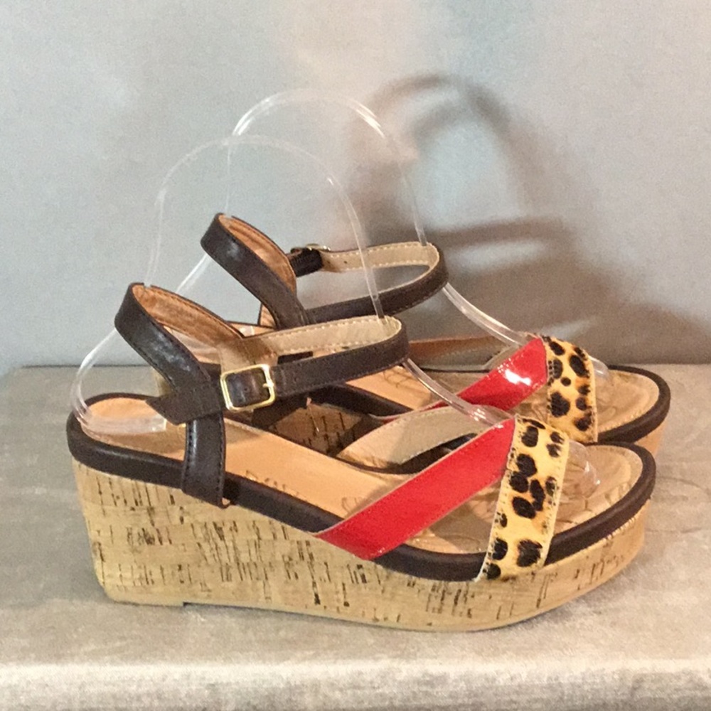 Yellow Box Leather Sandals